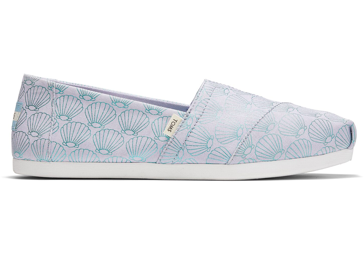 Toms Classics Mermazing - Womens Alpargata Espadrilles - Lavender Blue - NZ - 473168XQH